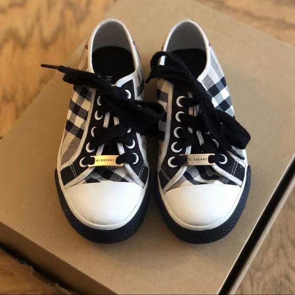 Burberry Other - Authentic Burberry Markham Check Canvas Sneaker